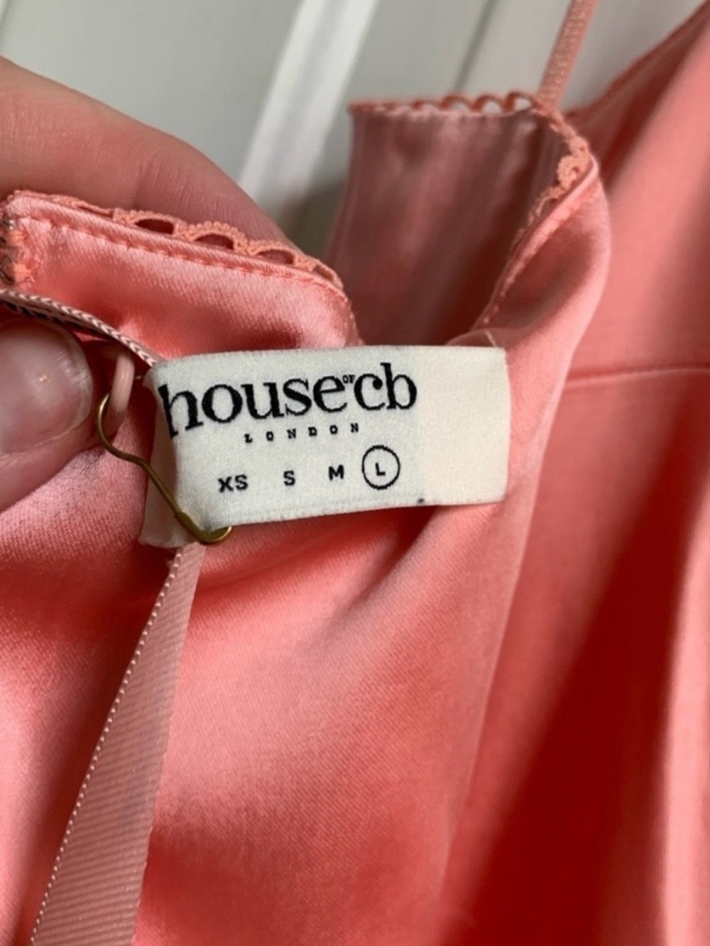 HOUSE OF CB 'Costanza' Bright Peach Maxi Dress
NWOT - Picture 3 of 4